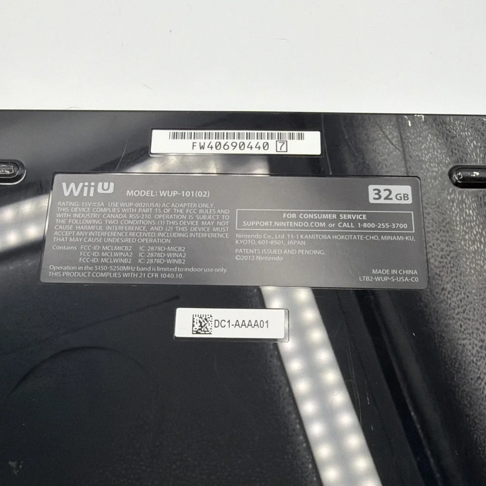 Nintendo reset factory